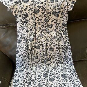 Sami & Jo Navy and White Floral Dress